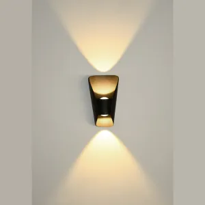 00103 Outdoor LED Wall Light in Black