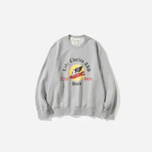 552ND SQUADRON SWEATSHIRT - GREY MELANGE