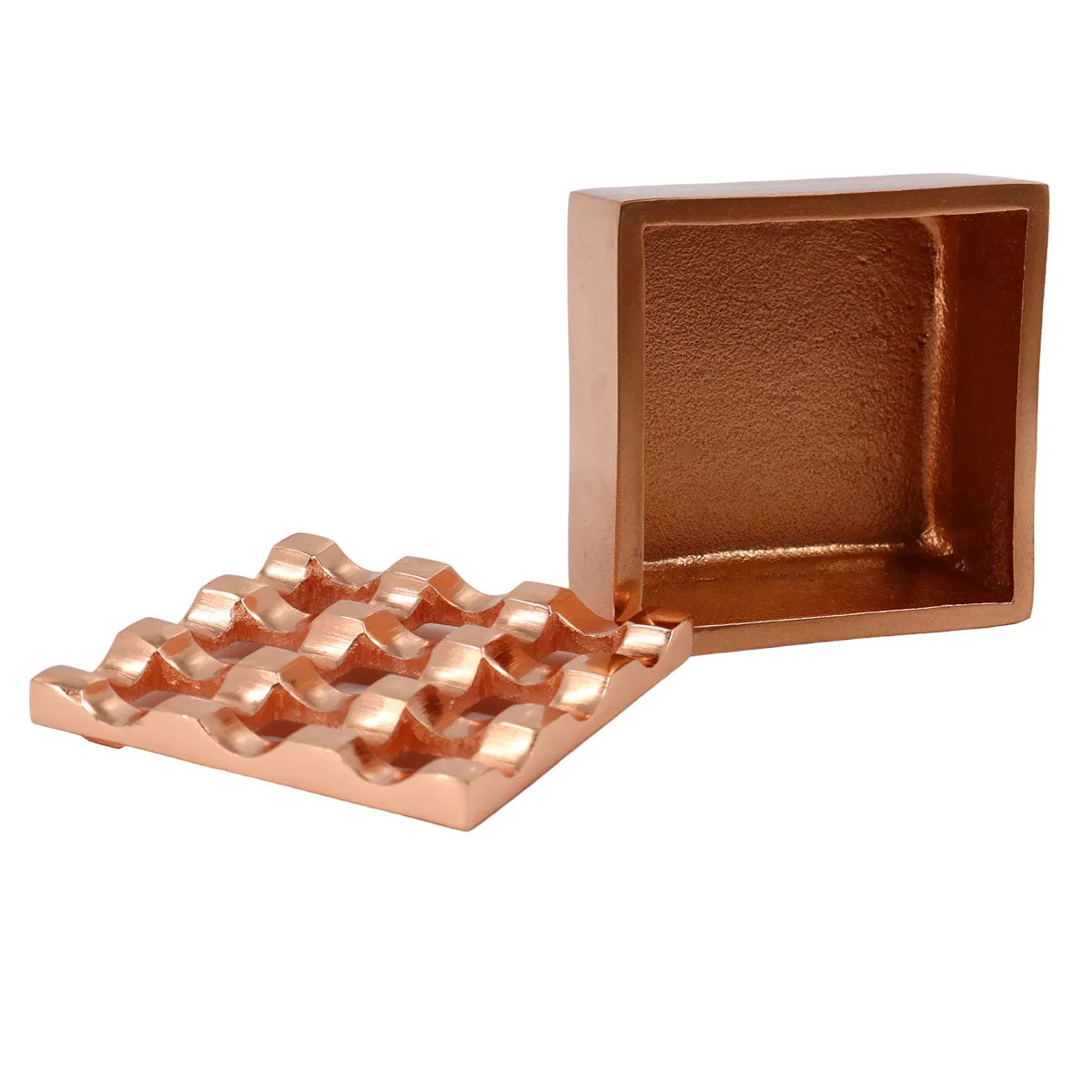 9 Holes Metal Ash Trays Copper