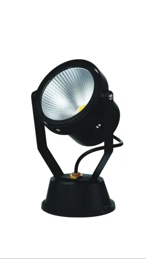 A1103 LED Outdoor Spot Light in Black