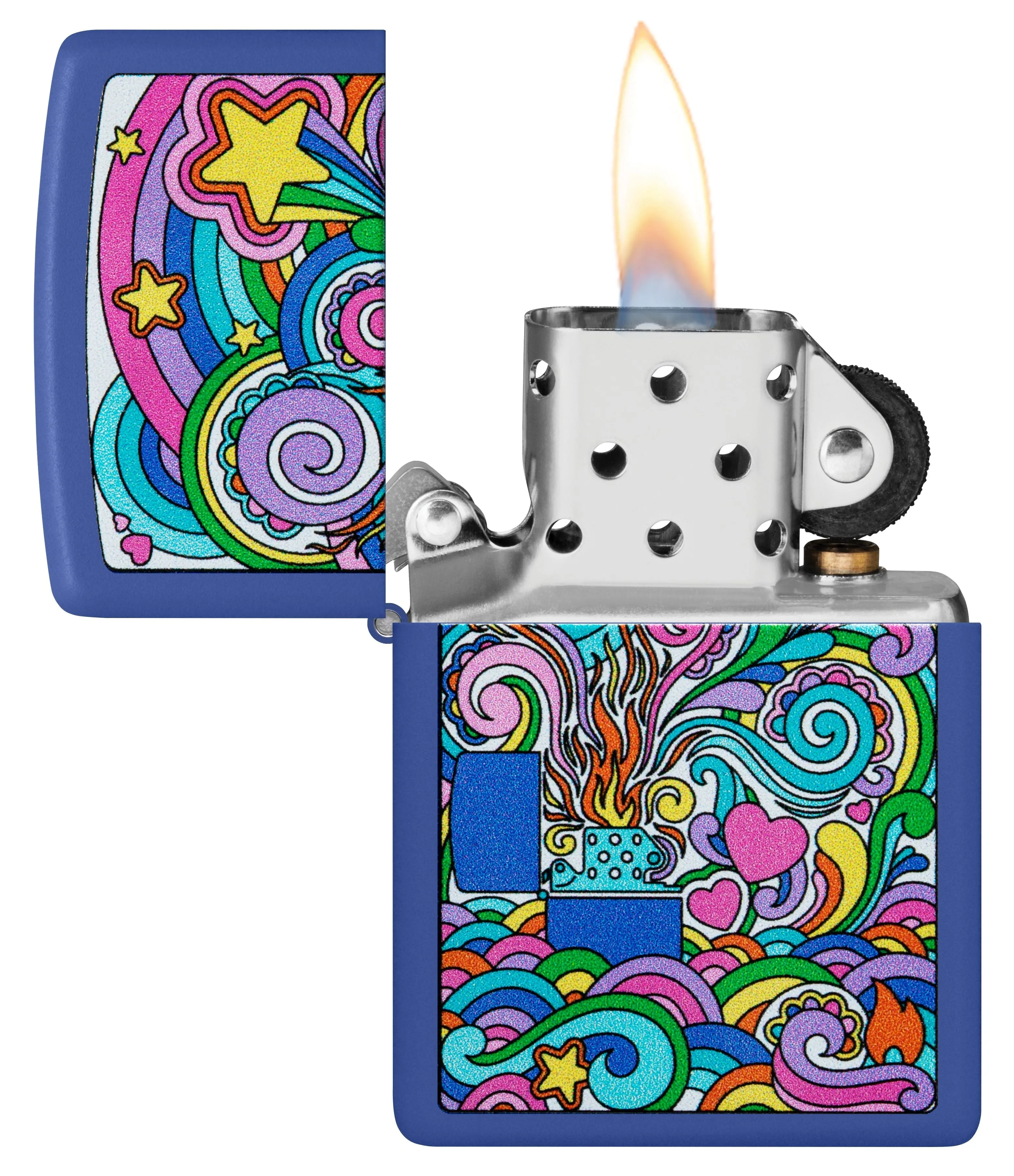 Abstract Zippo Design