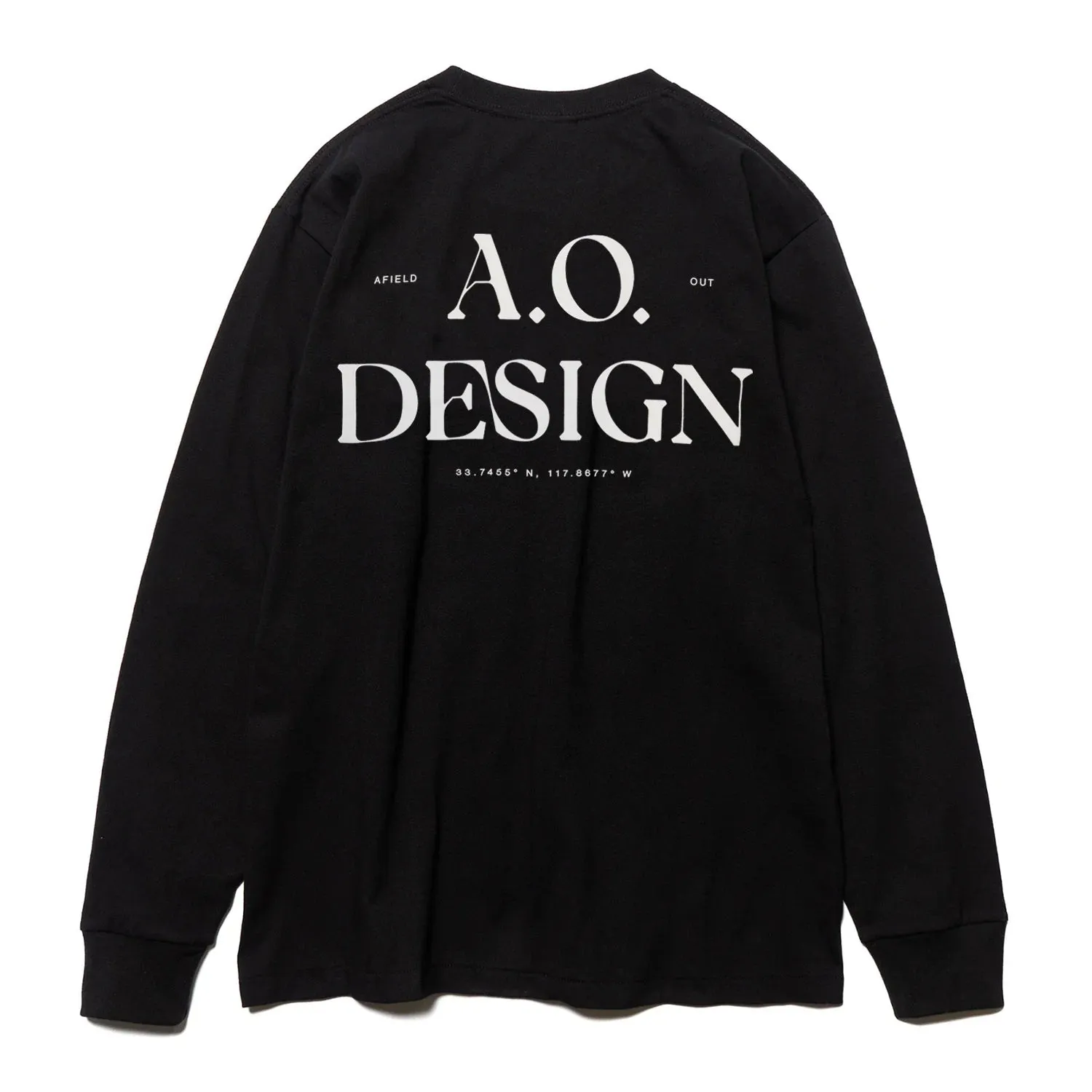 Afield Out Constellation L/S T-Shirt 'Black'