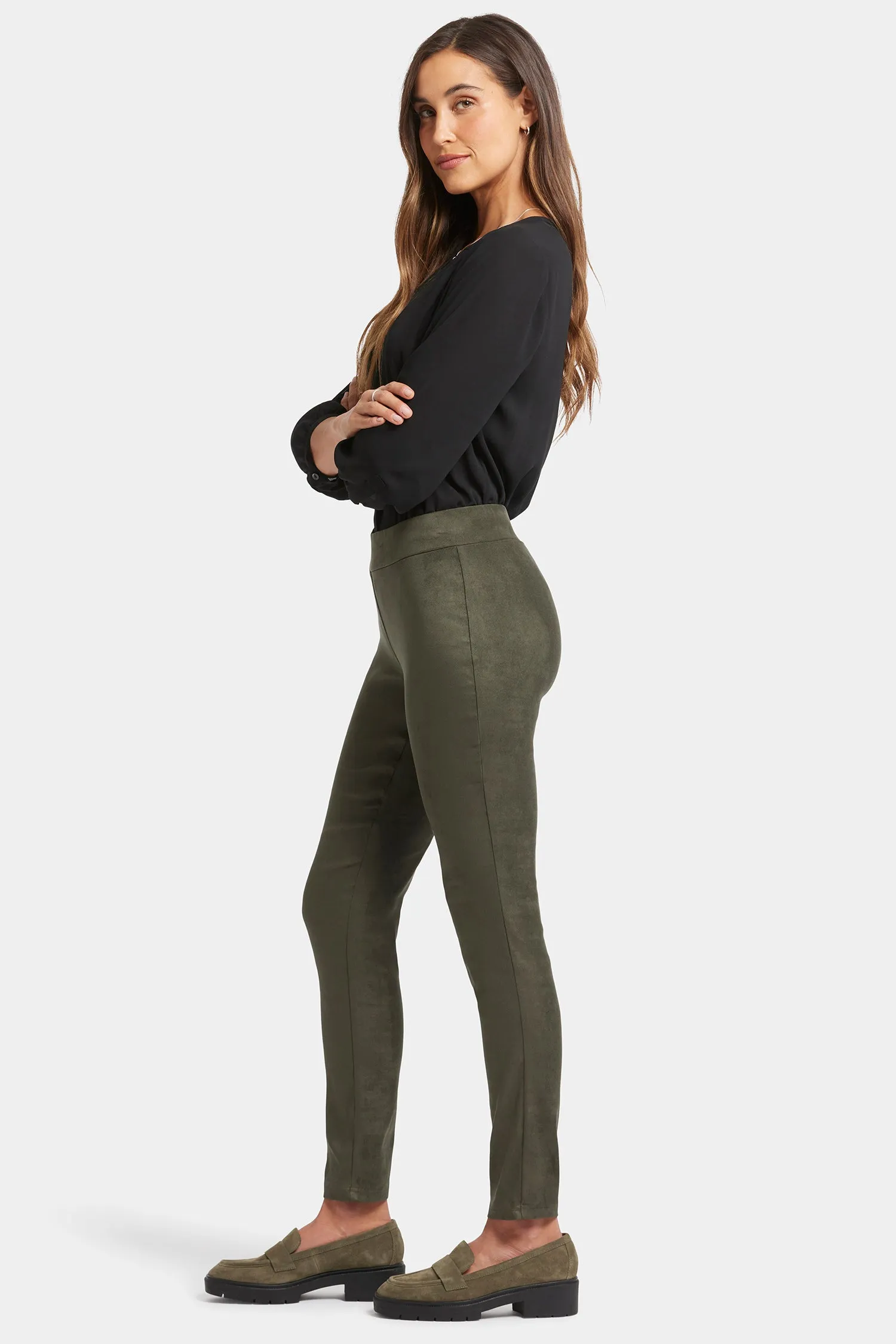 Basic Legging Pants - Vine Leaf