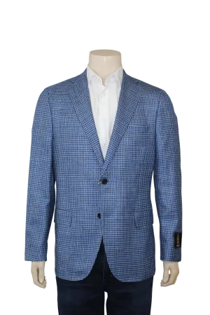 Blue & Navy Check Sport Coat