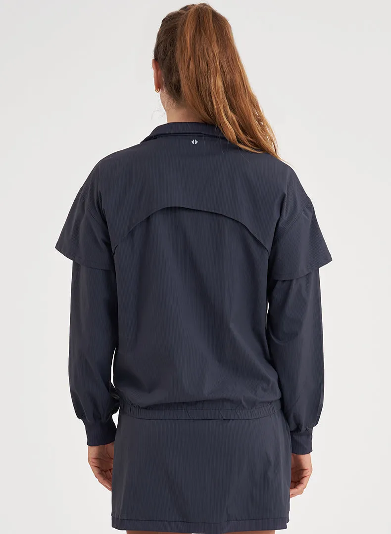 Collared Half Zip Jacket