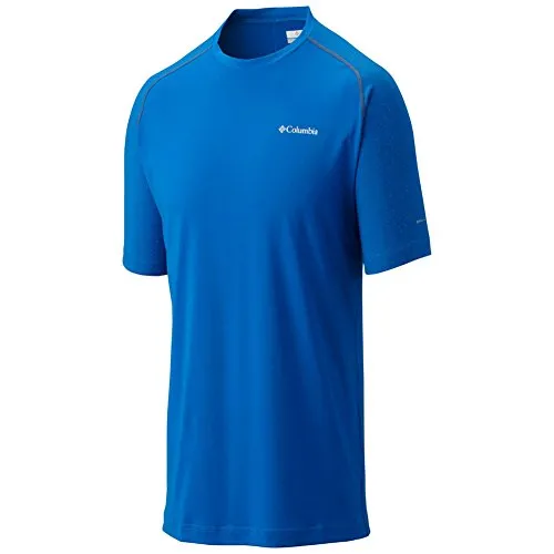 Columbia Mens Trail Flash Reflective Running Shirts CLEARANCE