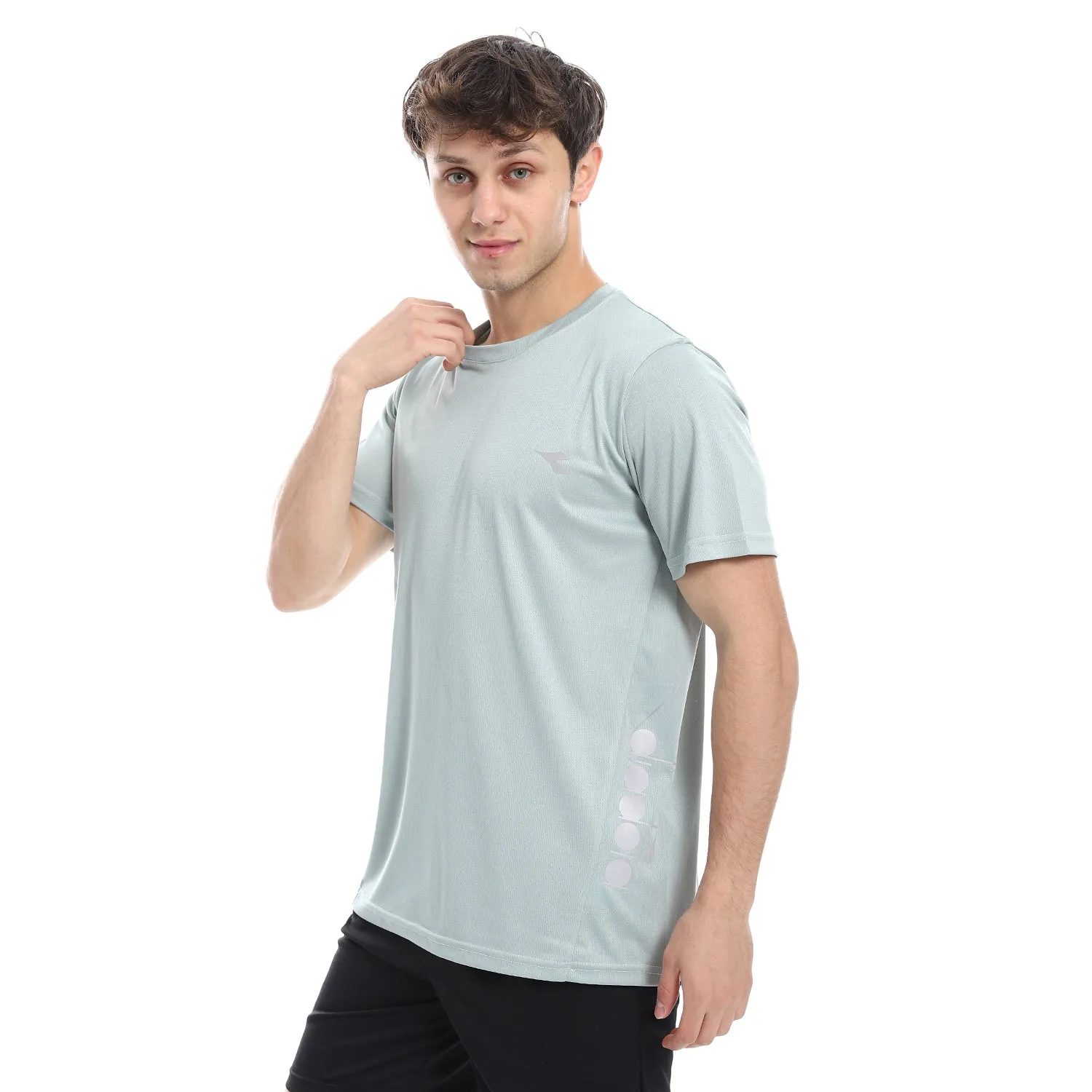 Diadora Men Sports Printed T-Shirt