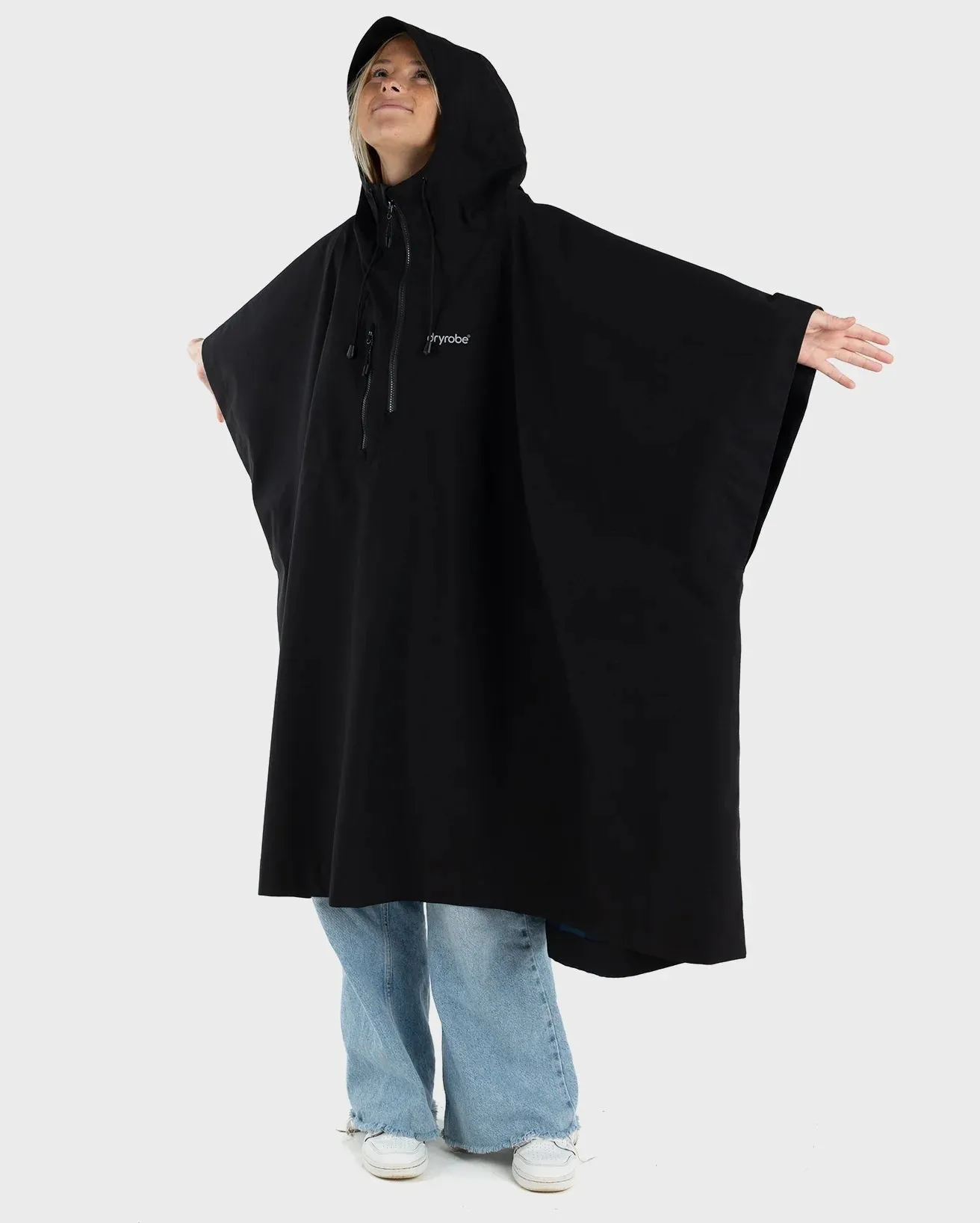 Dryrobe Waterproof Poncho - Black