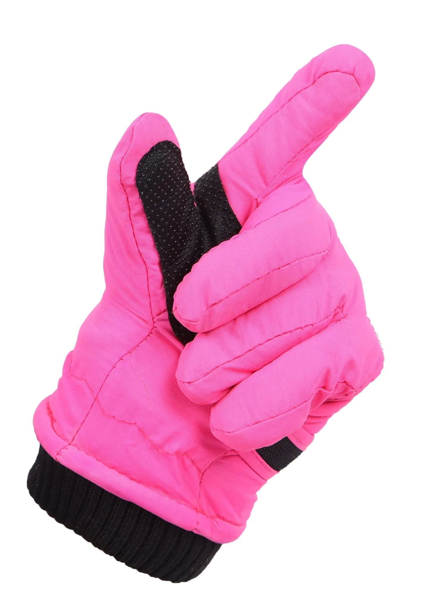 FabSeasons Kids Children Snow Gloves Winter Windproof Ski Gloves for Snowboarding