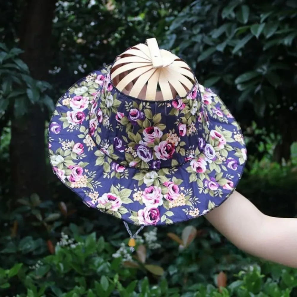 Fashionable Bamboo Fan Hat