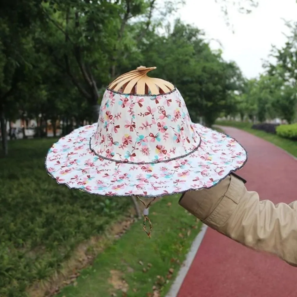 Fashionable Bamboo Fan Hat