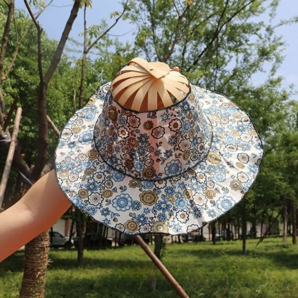 Fashionable Bamboo Fan Hat