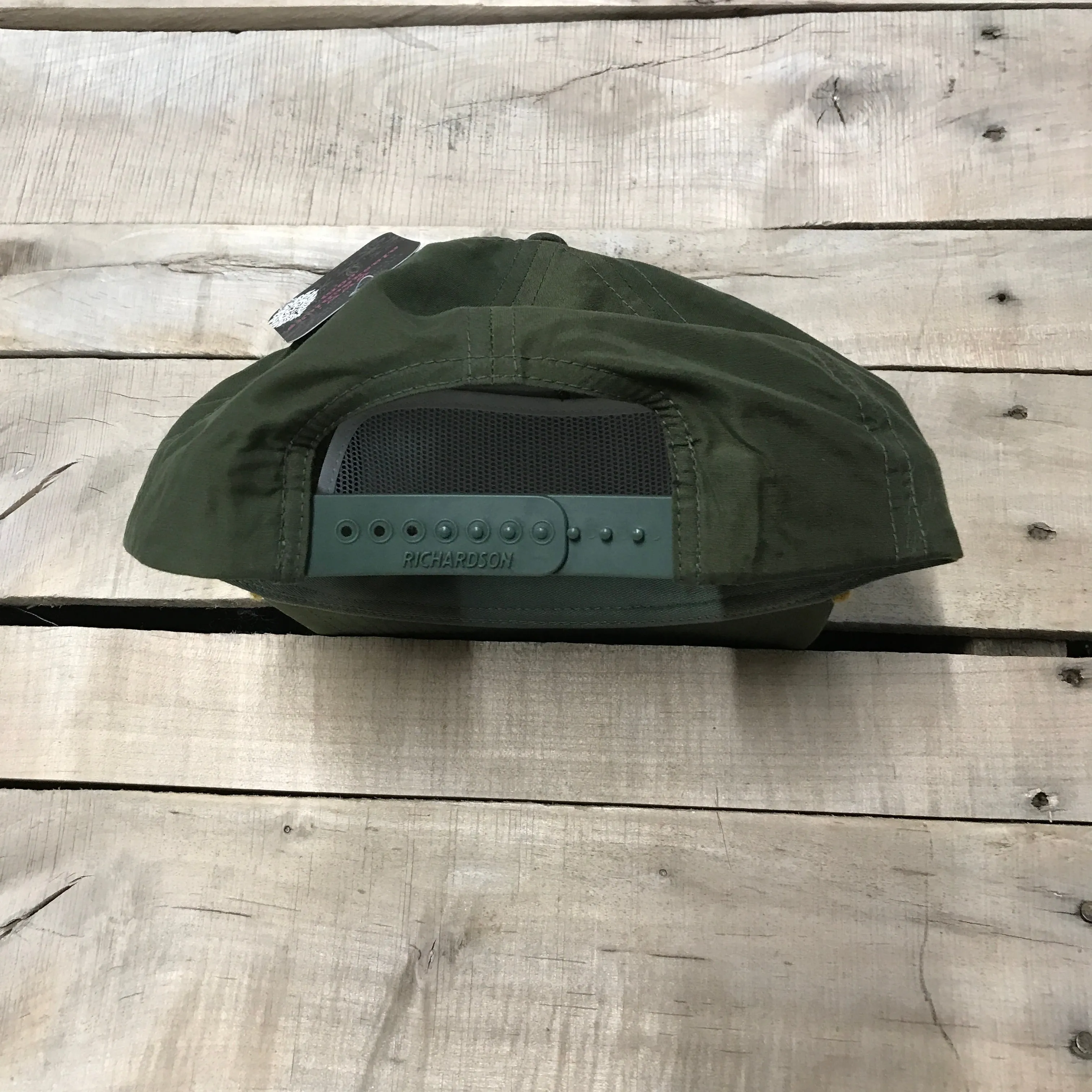 Flat Bill AK Patch Trucker Hat