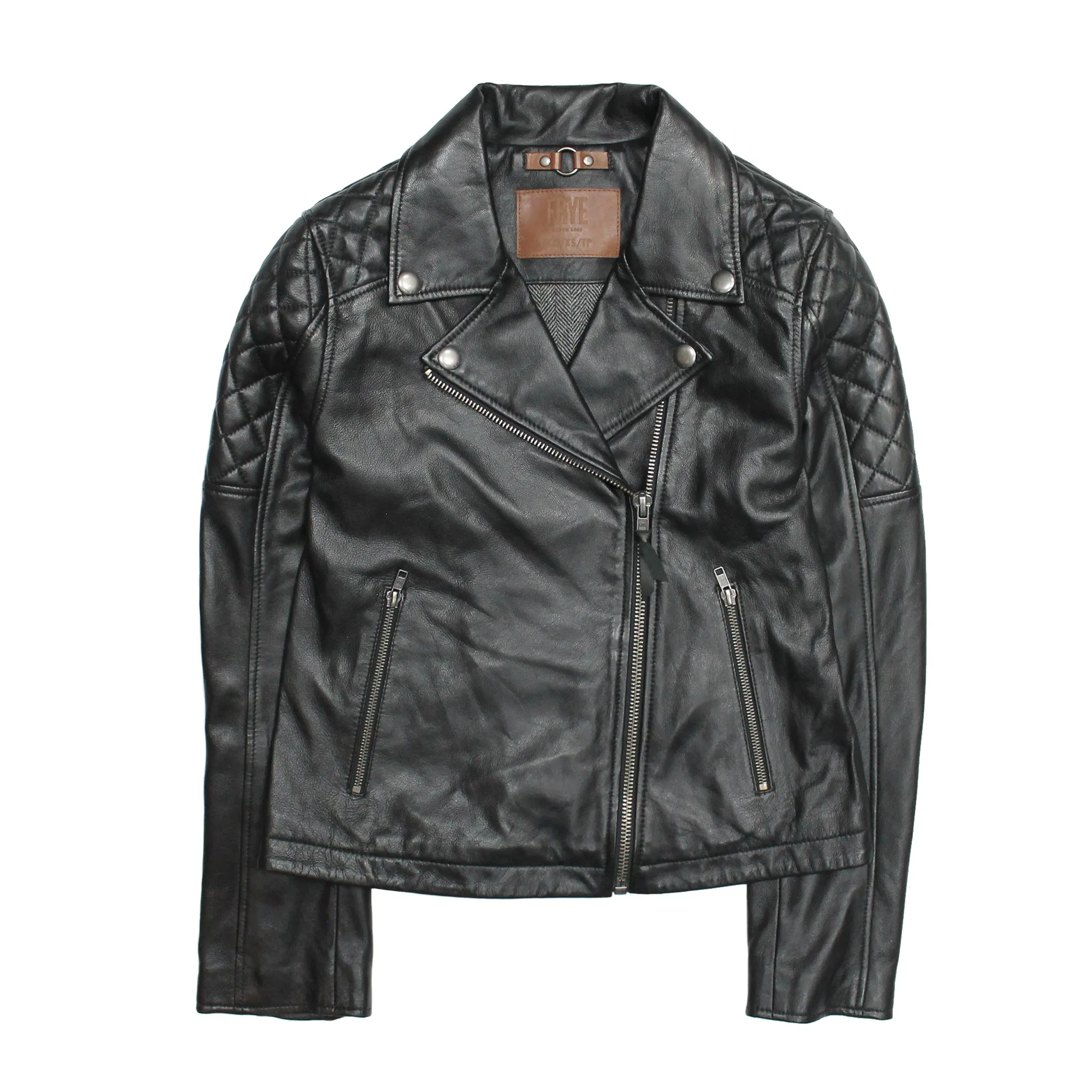 Frye Oxblood Biker Jacket