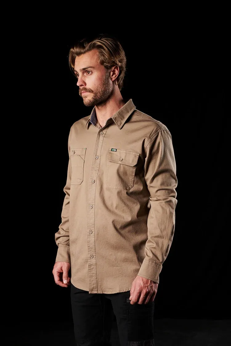 FXD 360 Degree Long Sleeve Heavy Duty Work Shirt – Navy | Khaki