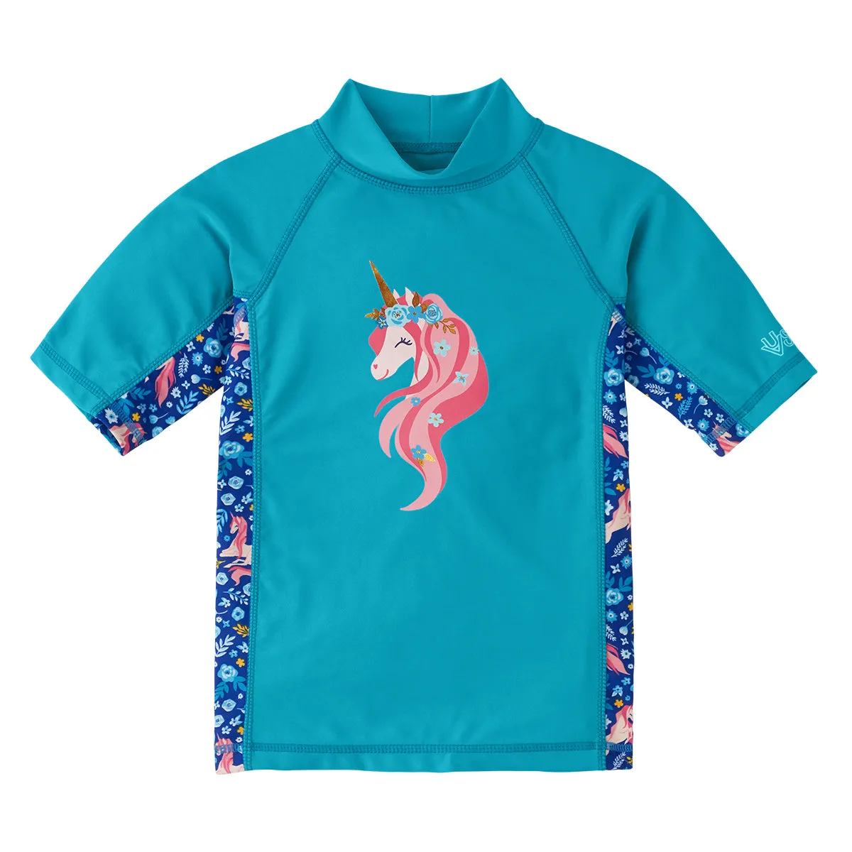 Girl's Short Sleeve Sunny Swim Shirt | FINAL SALE