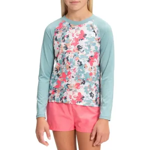 Girls' The North Face | Long Sleeve Sun Tee | Tourmaline Blue