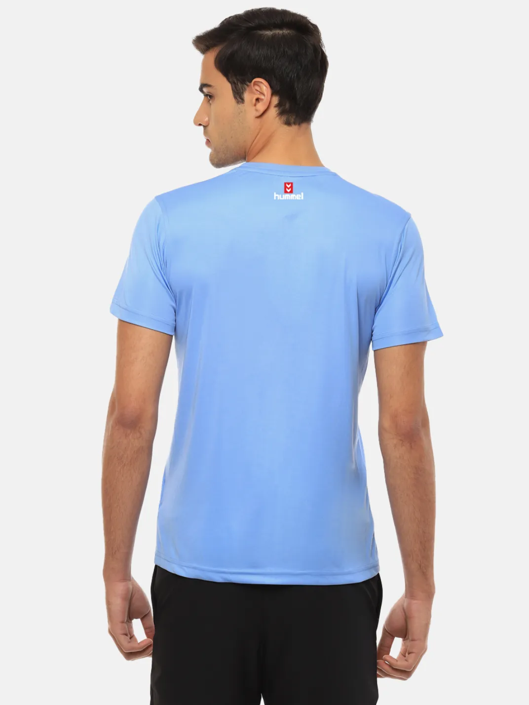 Hummel Men Blue B2B Round Neck Poly