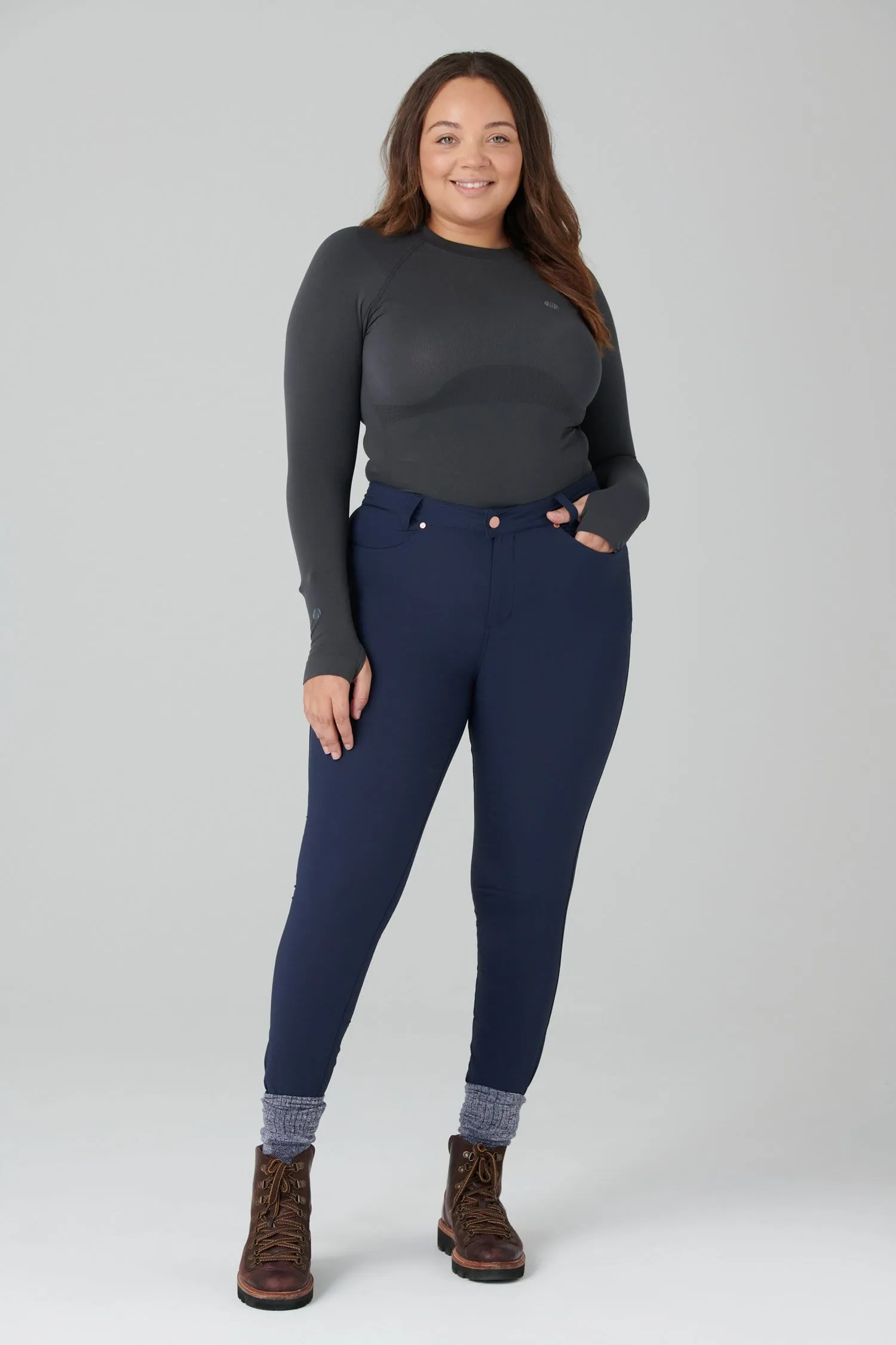 MAX Stretch Skinny Outdoor Pants - Deep Navy