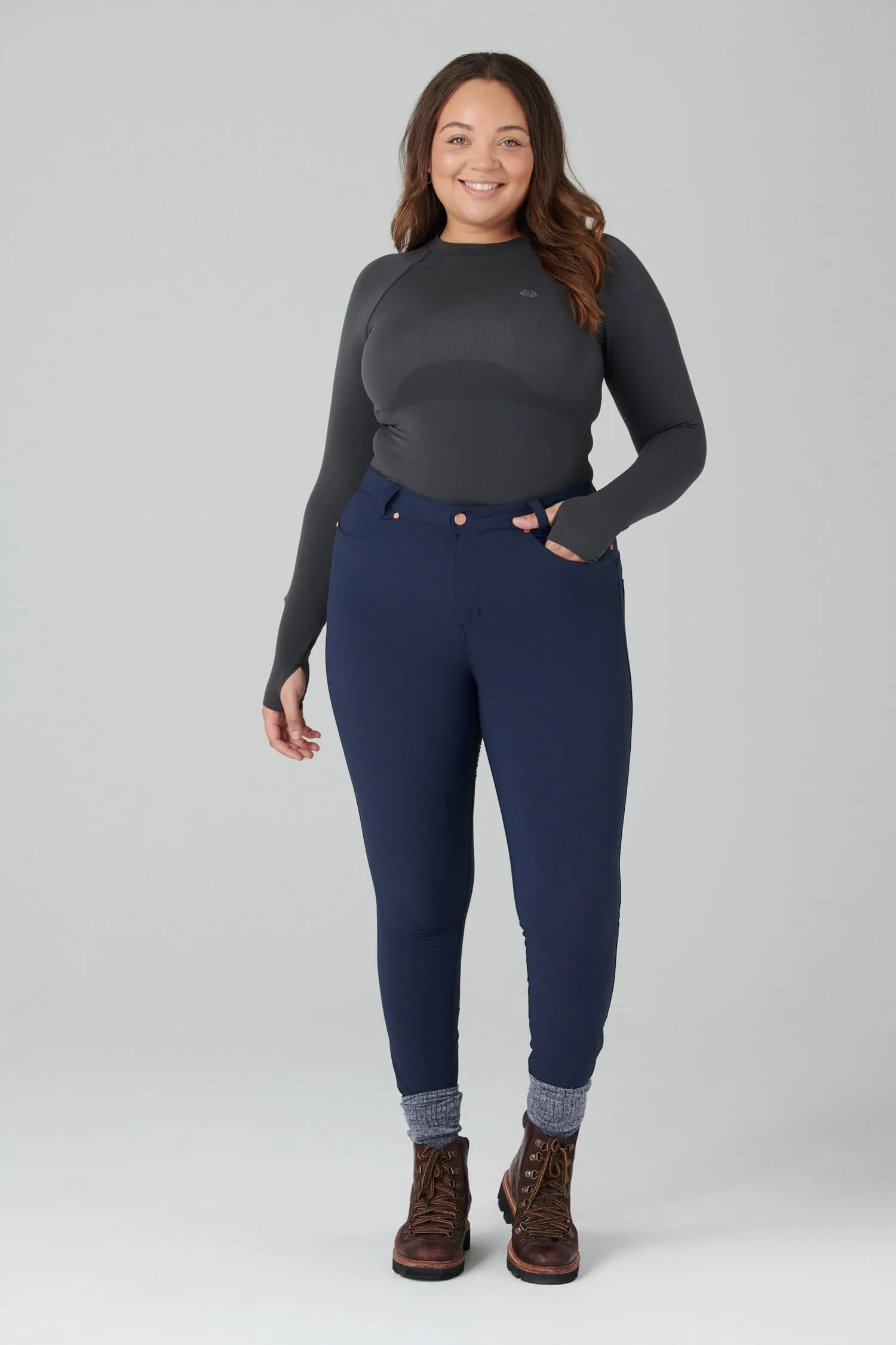 MAX Stretch Skinny Outdoor Pants - Deep Navy