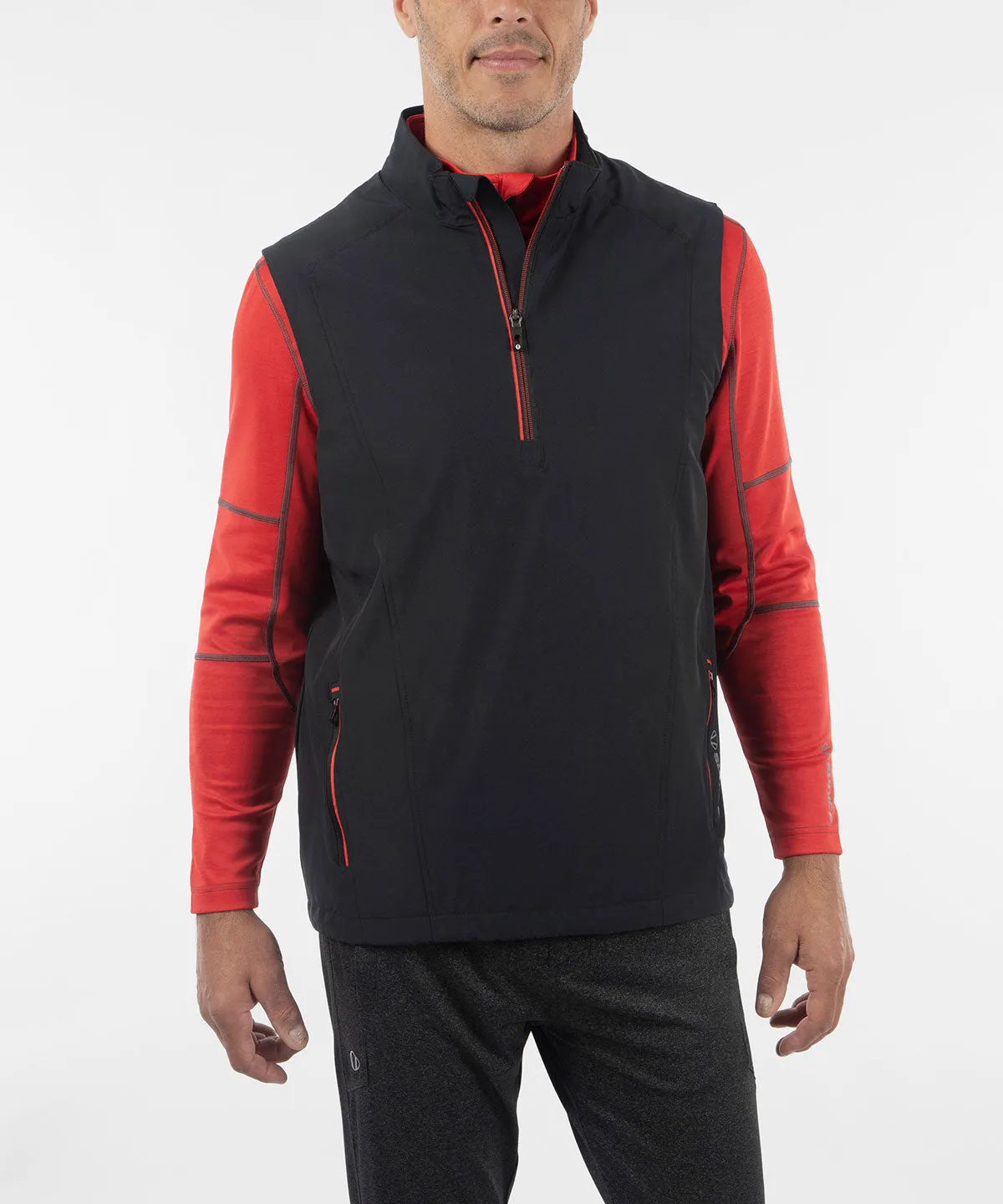 Men's Kiefer Half-Zip Lined Wind Vest