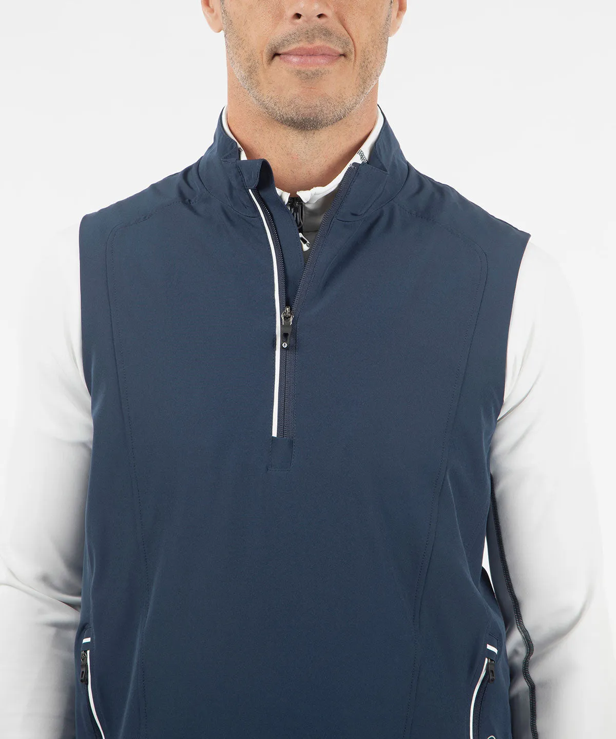 Men's Kiefer Half-Zip Lined Wind Vest