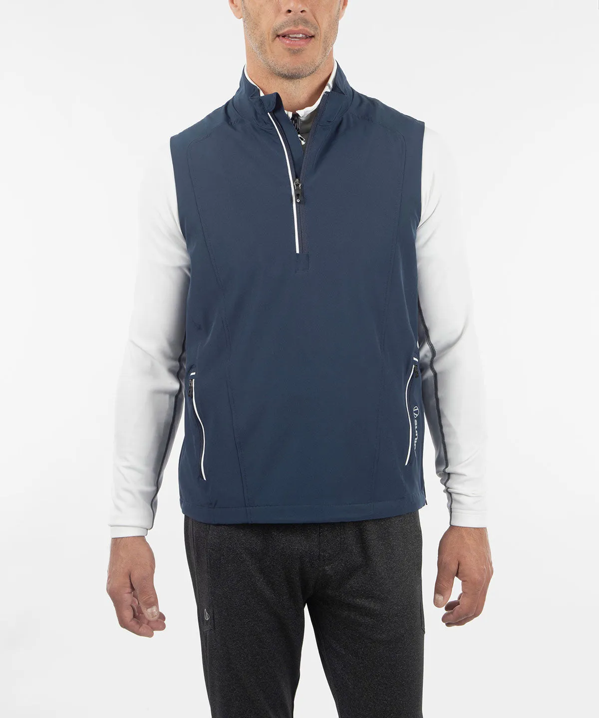 Men's Kiefer Half-Zip Lined Wind Vest