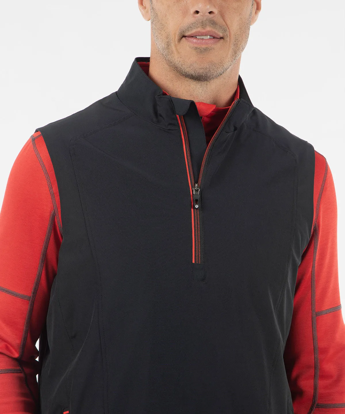 Men's Kiefer Half-Zip Lined Wind Vest