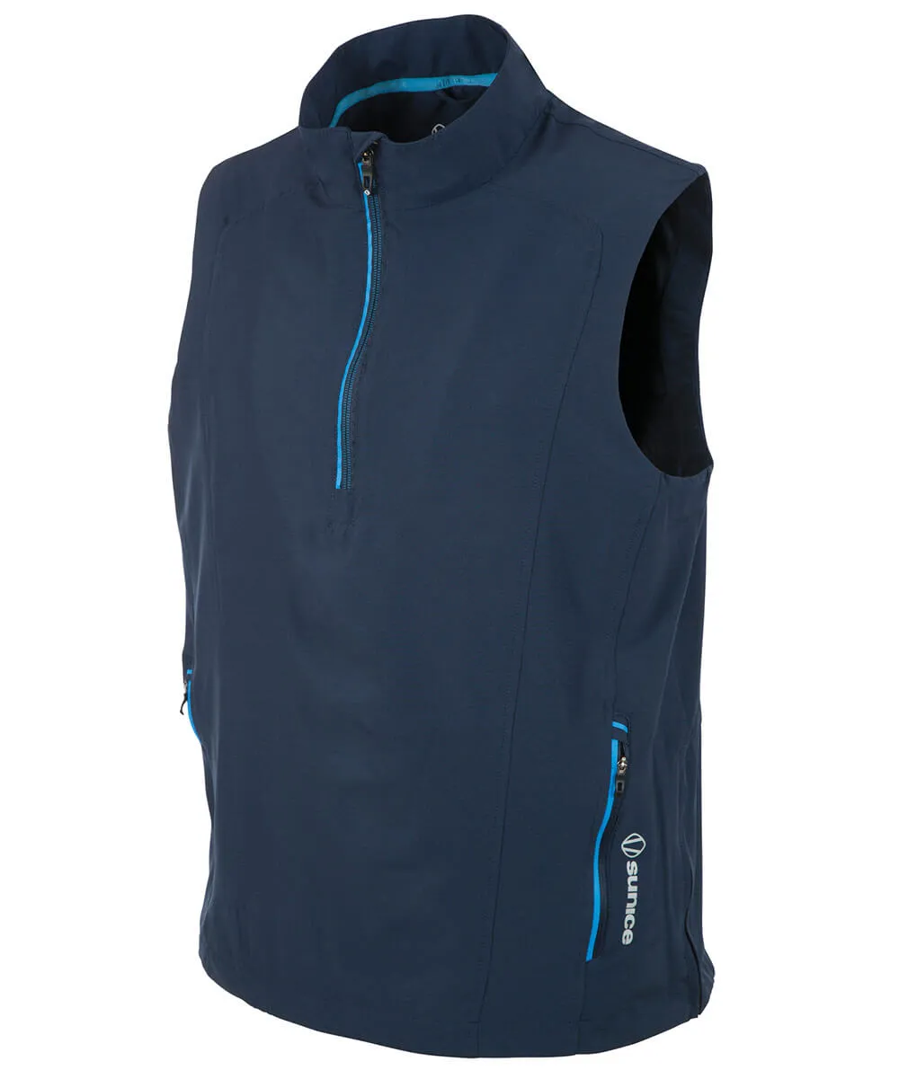 Men's Kiefer Half-Zip Lined Wind Vest