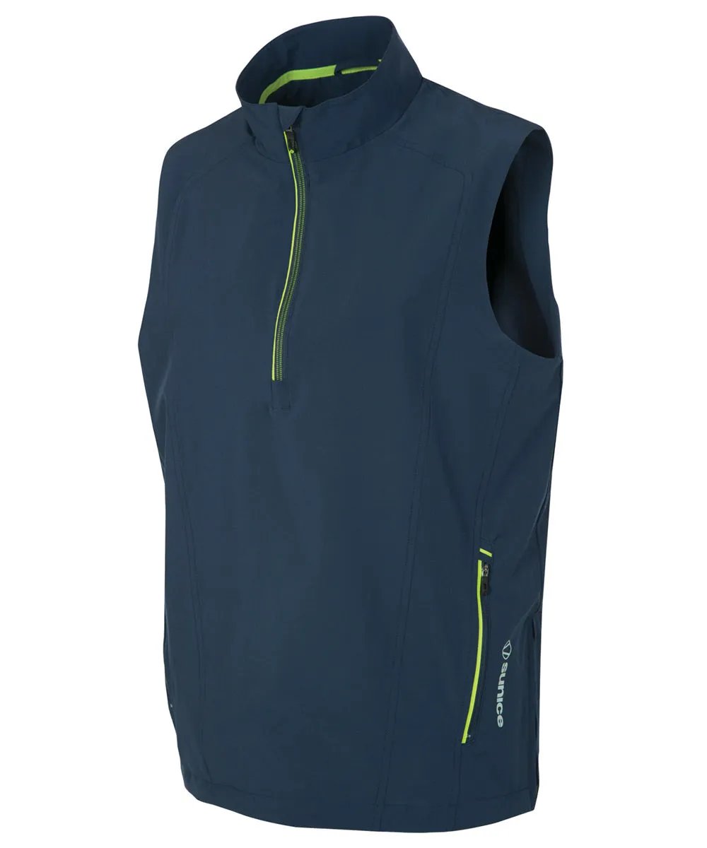 Men's Kiefer Half-Zip Lined Wind Vest