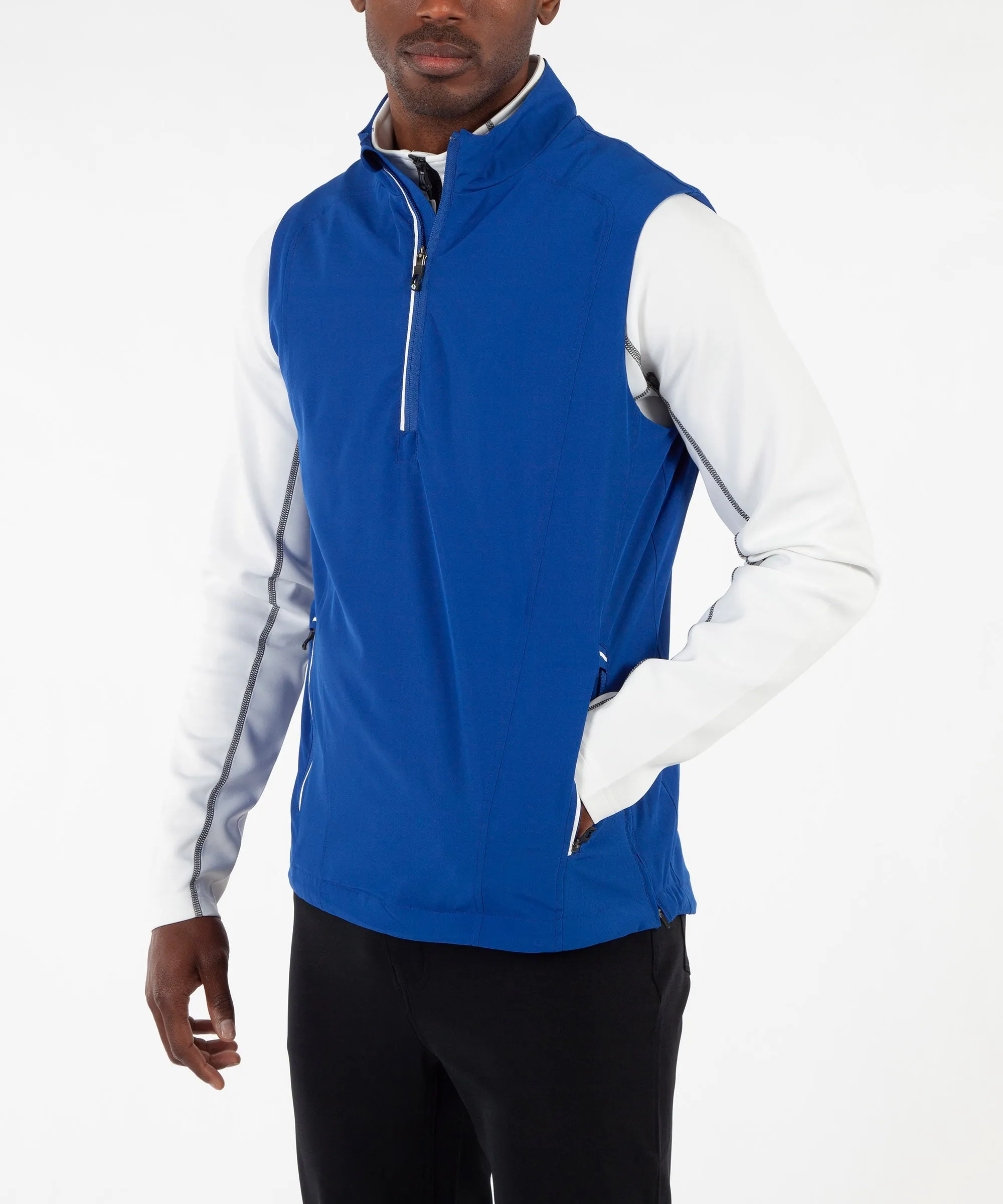 Men's Kiefer Half-Zip Lined Wind Vest