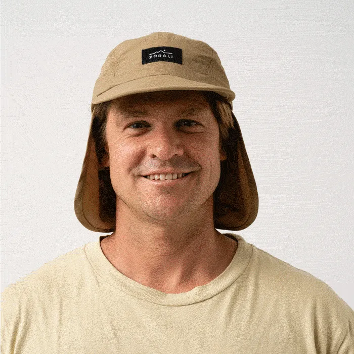 Mens Legionnaire Cap Sand