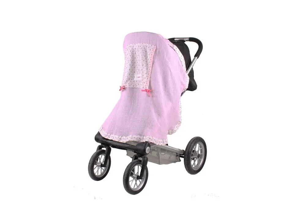 Muslin Pushchair Shade