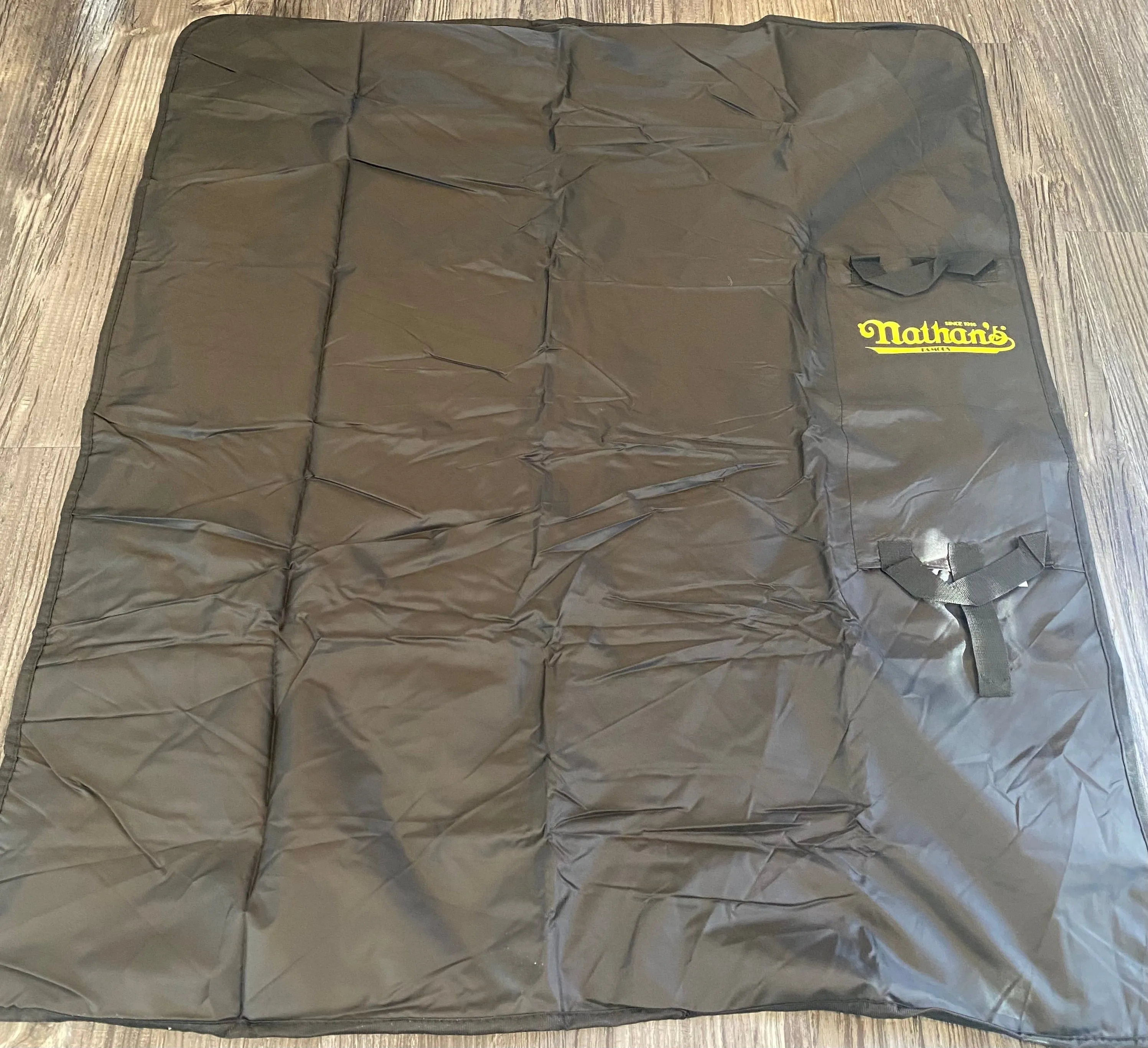 Nathan’s Famous Fleece Foldable Picnic/Beach Blanket