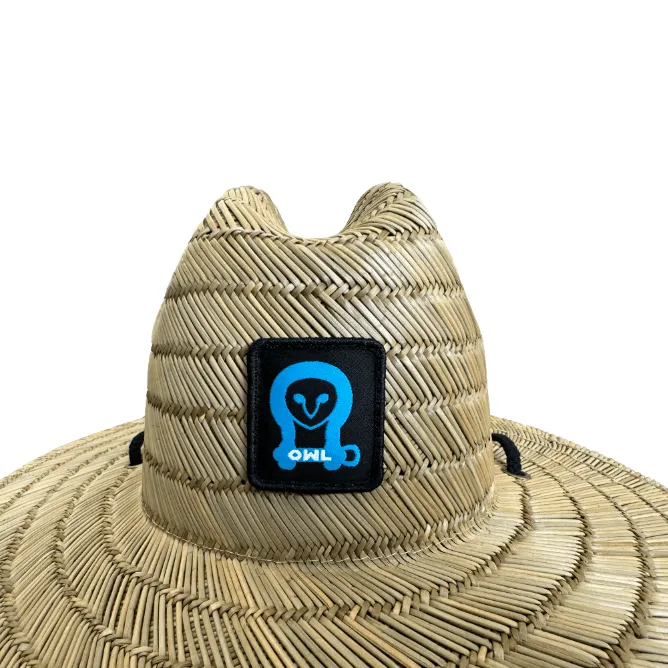 Owl Straw Patch Hat