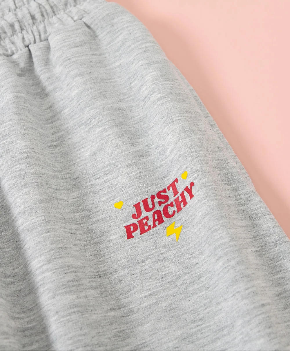 Peachy Social Wide Jogger Pants