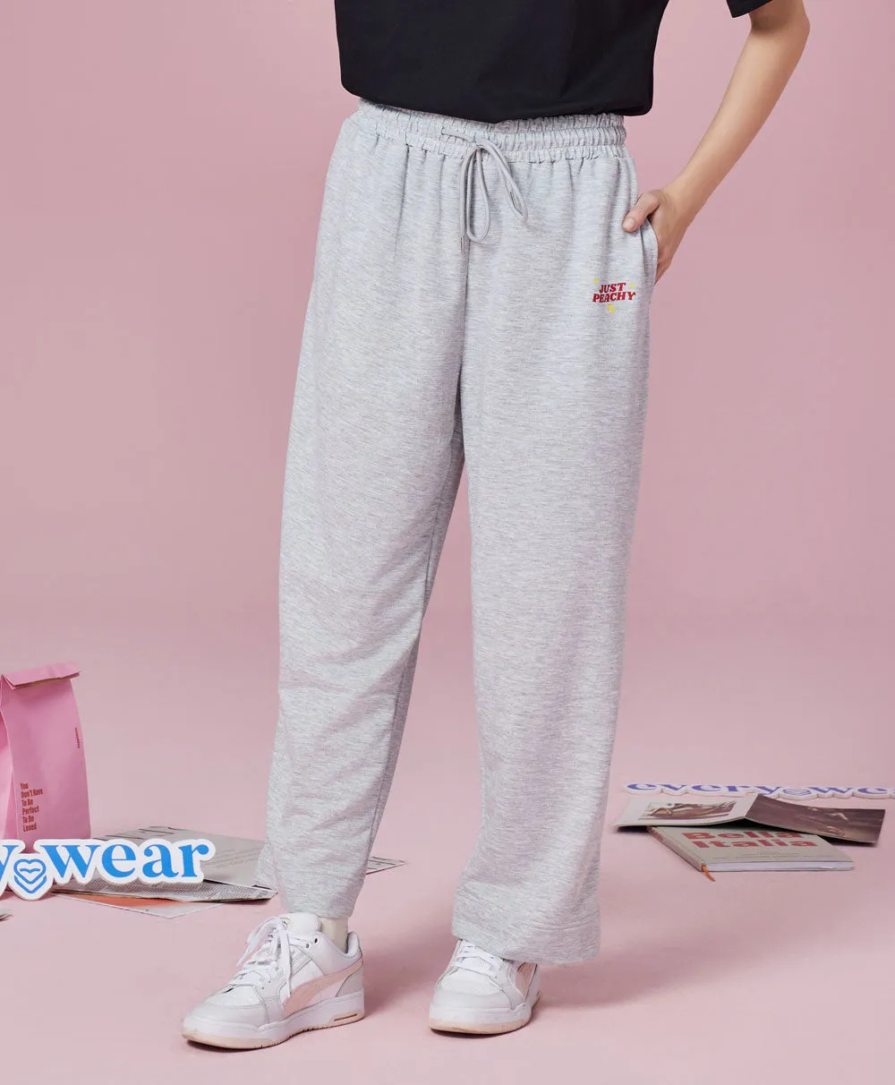 Peachy Social Wide Jogger Pants