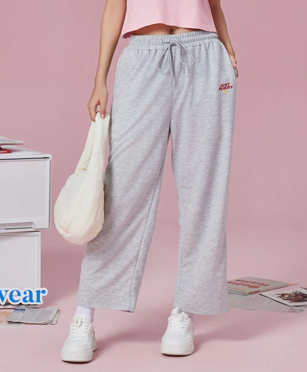 Peachy Social Wide Jogger Pants