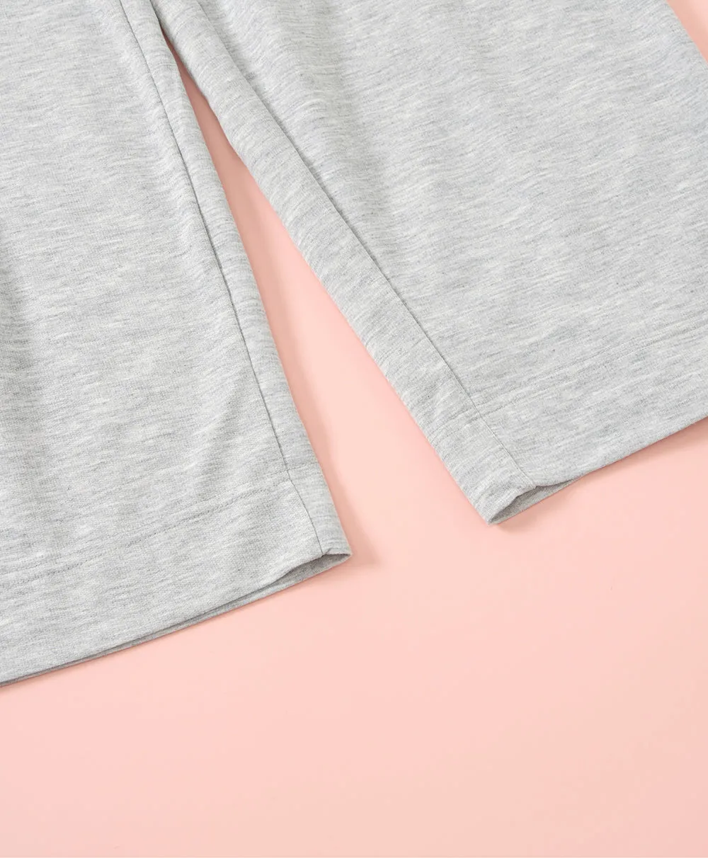 Peachy Social Wide Jogger Pants