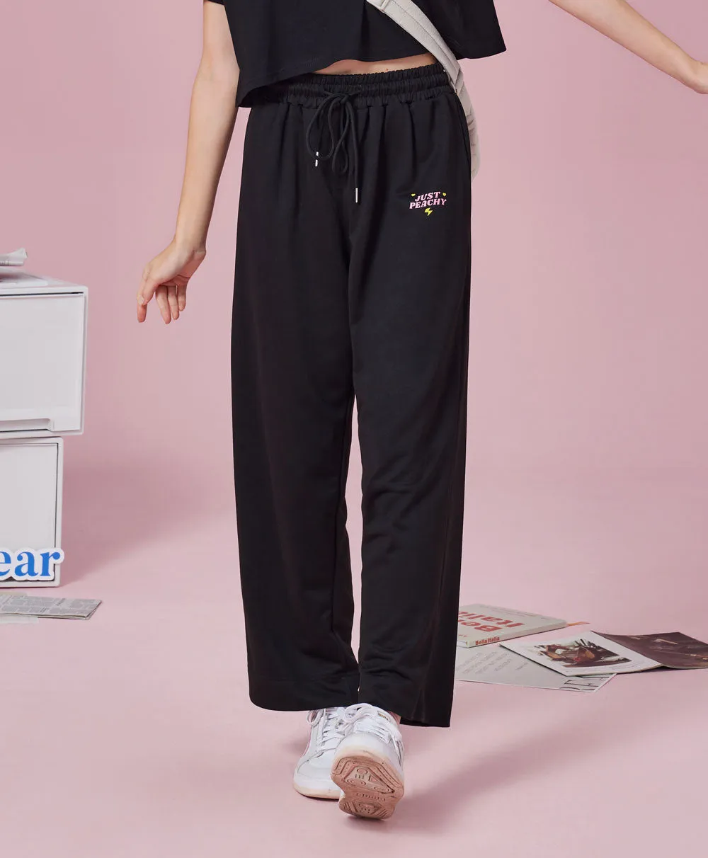 Peachy Social Wide Jogger Pants