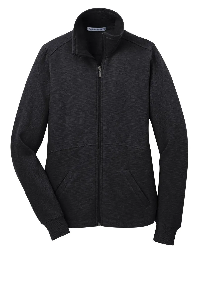 Port Authority® Ladies Slub Fleece Full-Zip Jacket