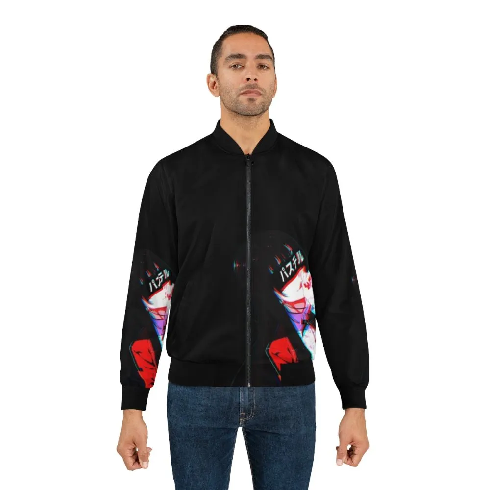 "CRIMSON" - Cyberpunk Kakegurui Yumeko Jabami Bomber Jacket