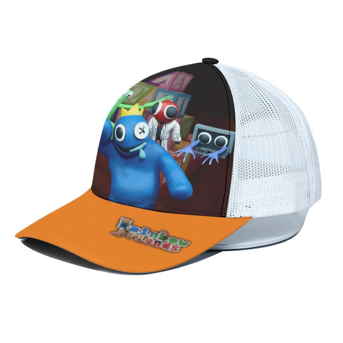 Rainbow Friends Baseball Cap Orange