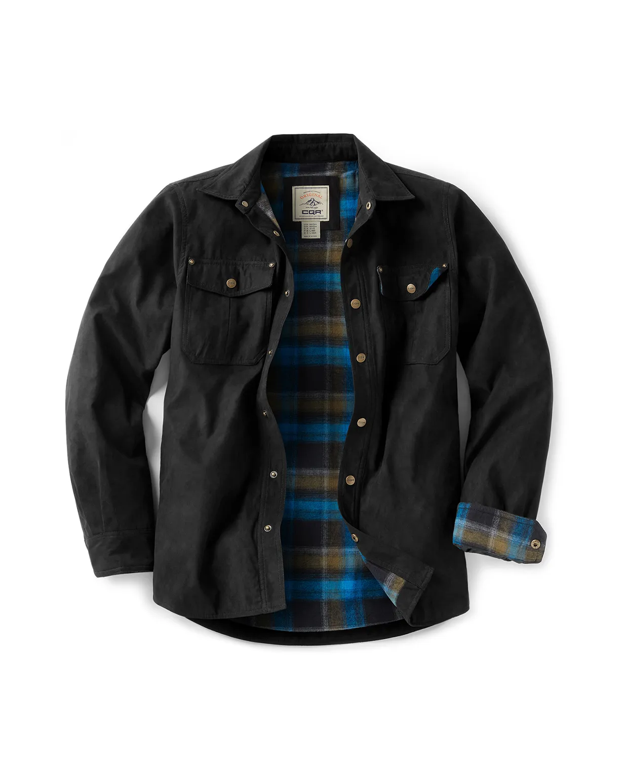 Rugged Suede Flannel Lined Jacket [HOK700]