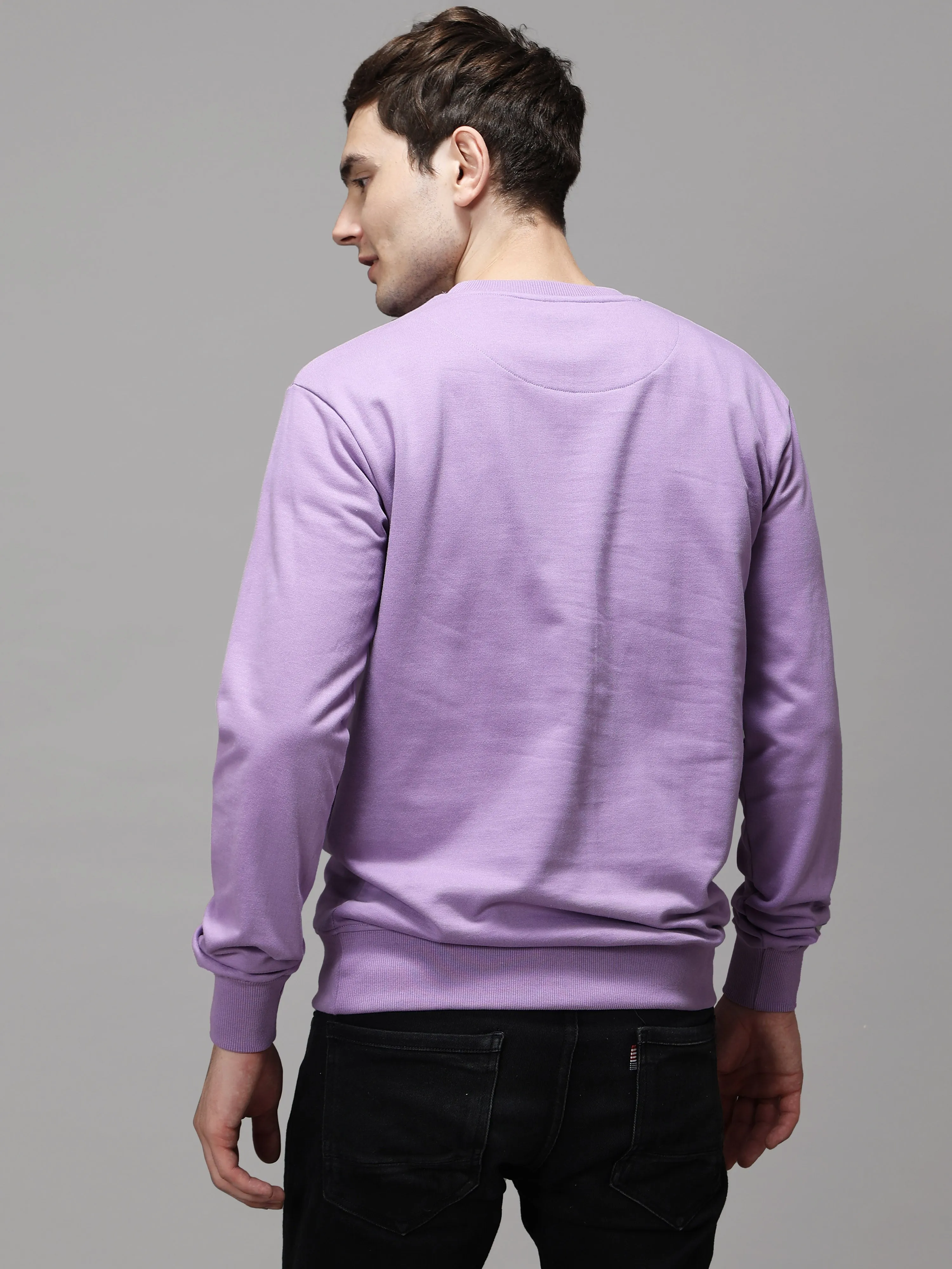 The Greenage Purple Sweat Shirt