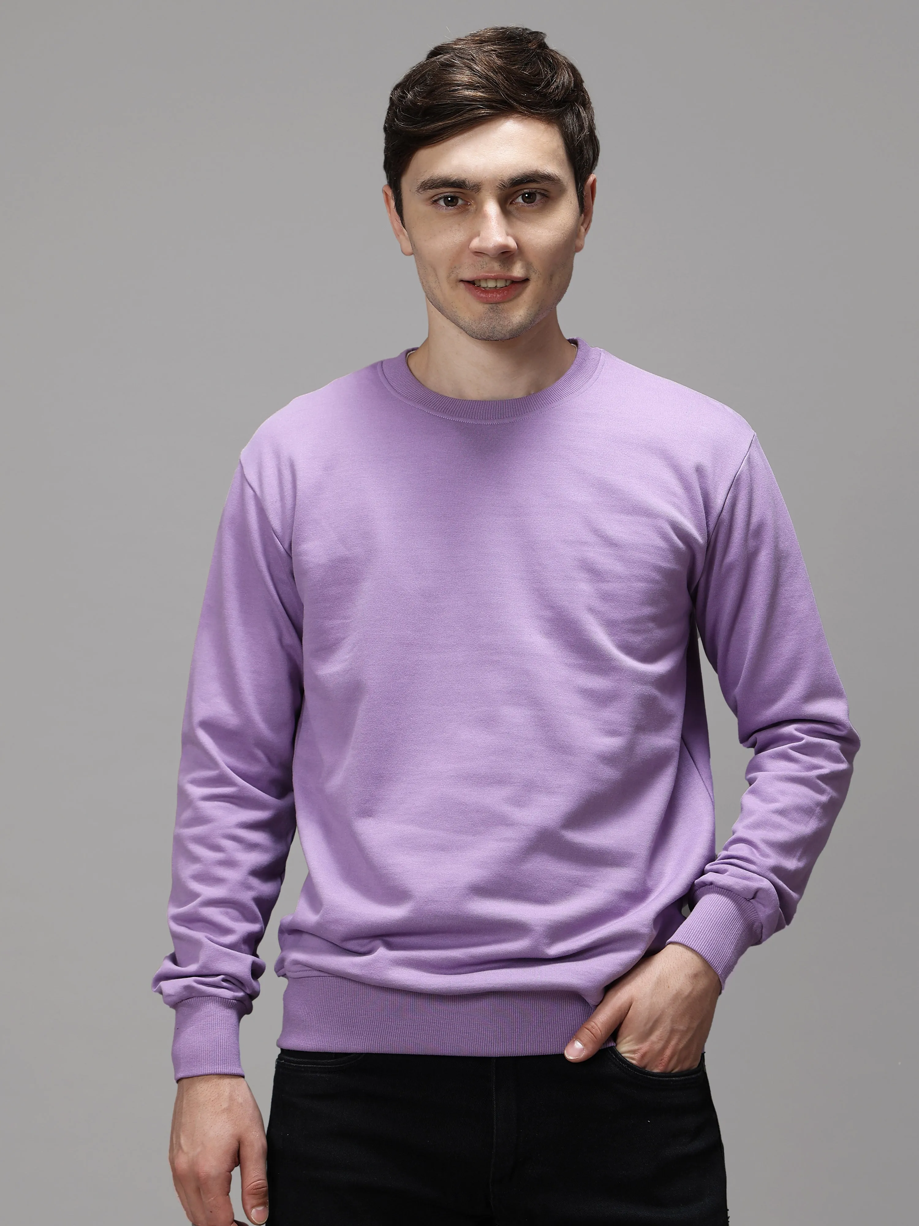 The Greenage Purple Sweat Shirt