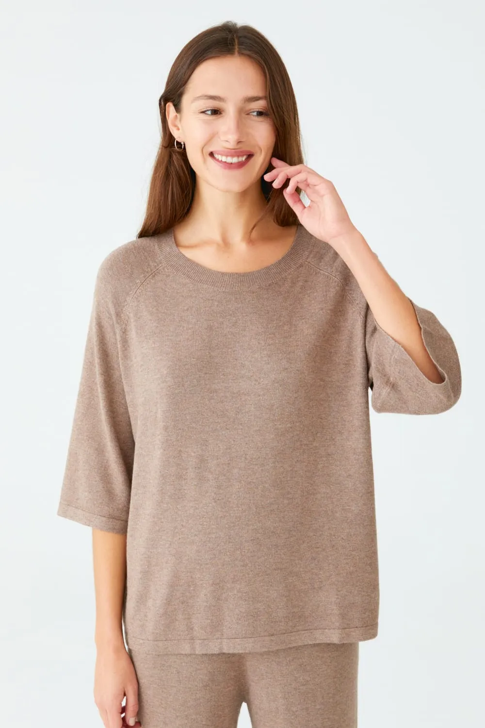 Thin Knitted T-Shirt