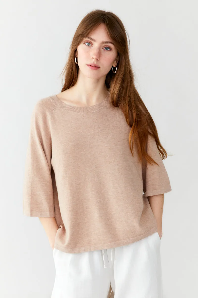 Thin Knitted T-Shirt