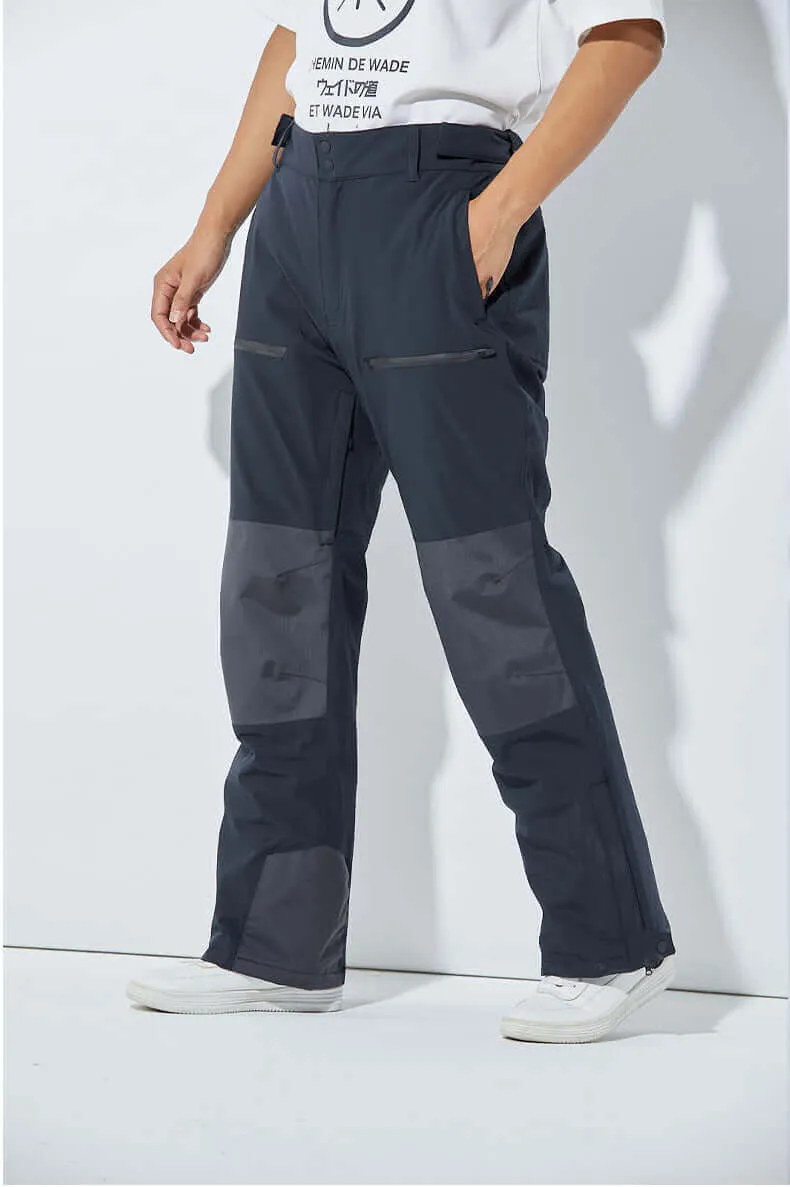 Tobby Colorblock Men's Snowboard Pants