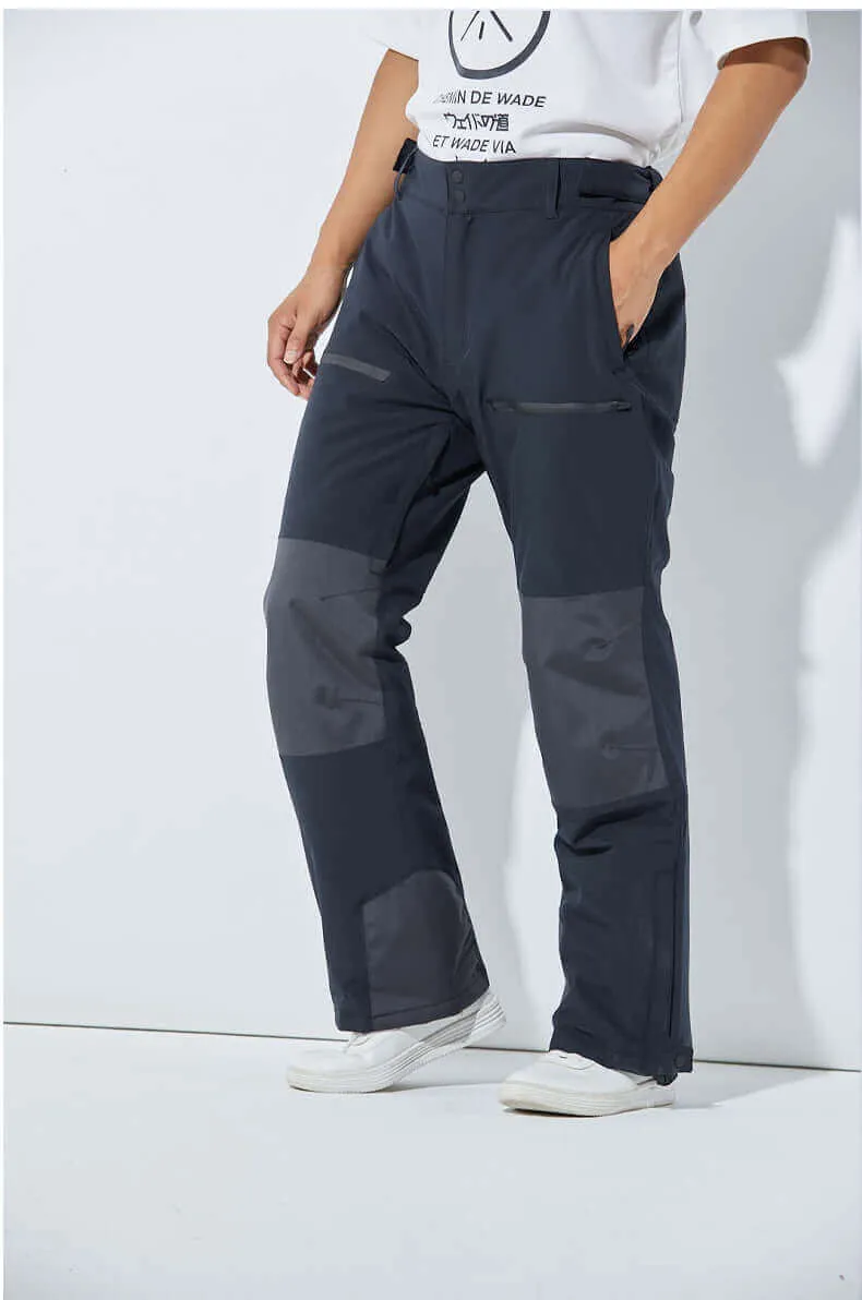 Tobby Colorblock Men's Snowboard Pants